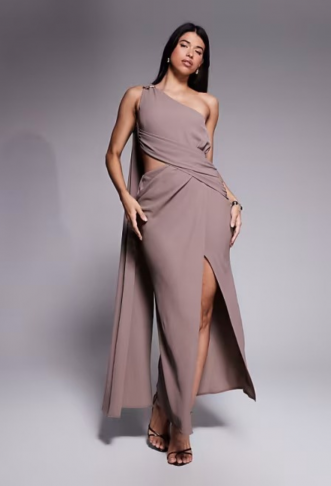 ASOS DESIGN asymmetric one...