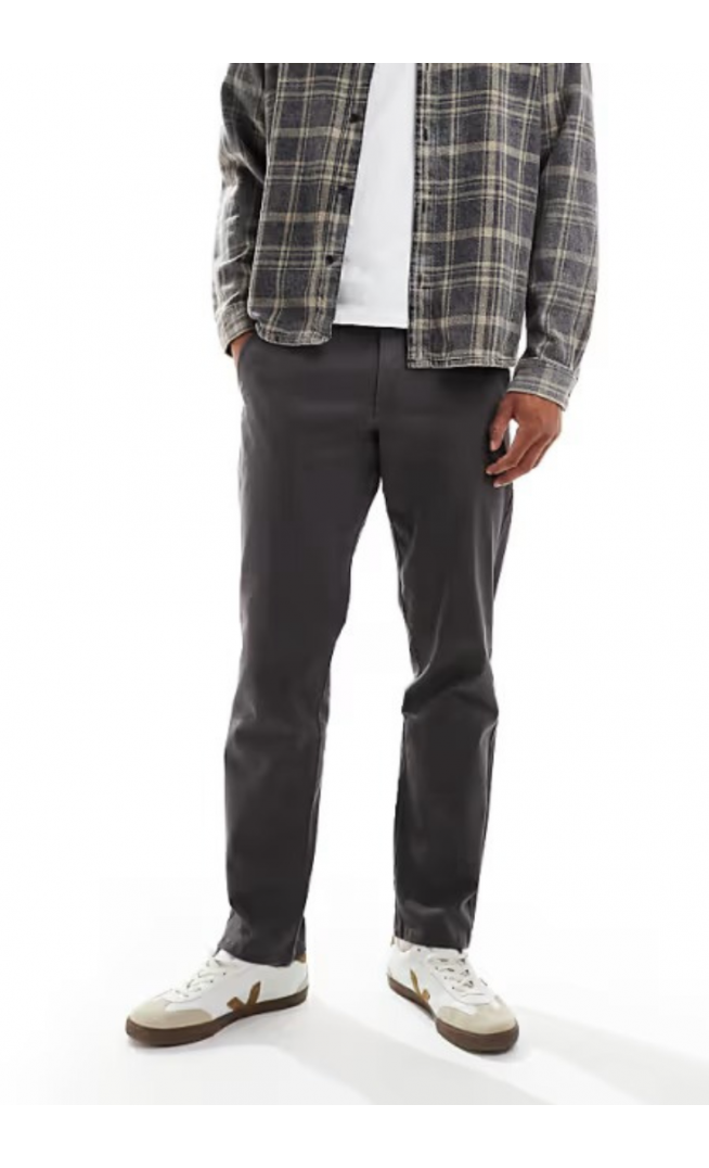 JJ Rebel loose fit chino in grey