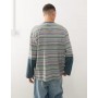 Reclaimed Vintage oversized t-shirt with double layer long sleeve