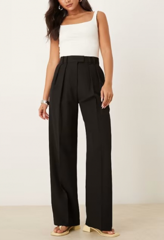 ASOS DESIGN tailored wide...