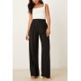ASOS DESIGN tailored wide leg trousers with pleat detail