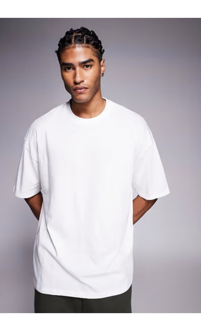 ASOS DESIGN Essentials oversized t-shirt in white