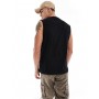 ADPT oversized vest in black