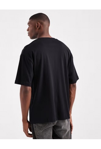 ASOS DESIGN heavyweight oversized t-shirt in black