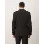 ASOS DESIGN double breasted slim suit jacket in black
