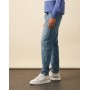 ASOS DESIGN tapered jeans in mid wash blue