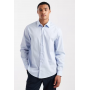 ASOS DESIGN regular shirt in blue