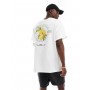 ASOS DESIGN oversized t-shirt with limoncello graphic