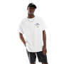 ASOS DESIGN oversized t-shirt with limoncello graphic