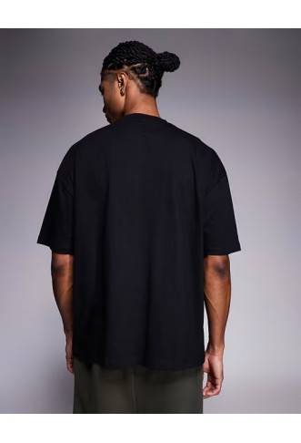 ASOS DESIGN Essentials oversized t-shirt in black