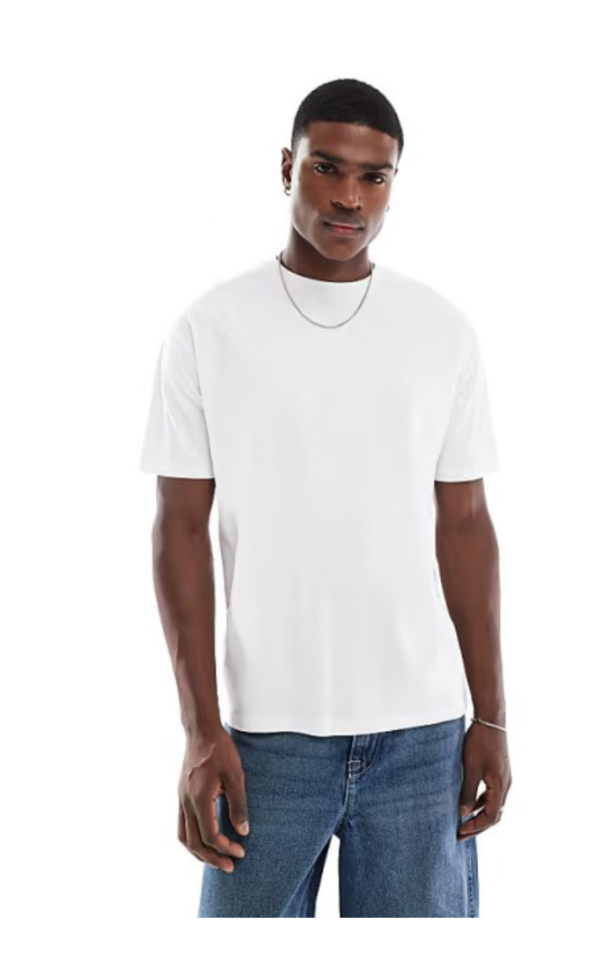 ASOS DESIGN Essentials relaxed t-shirt in white