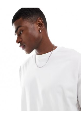 ASOS DESIGN Essentials relaxed t-shirt in white