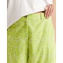 ASOS DESIGN Curve bermuda shorts with all over embroidery