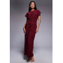 ASOS DESIGN twist front plisse sleeveless maxi dress