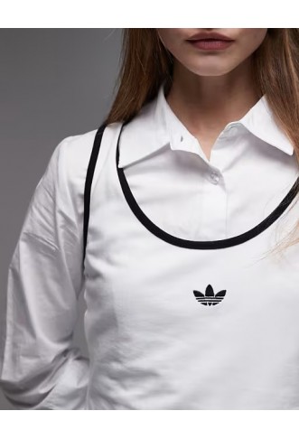 Adidas Originals x ASOS vest in white
