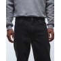 ASOS DESIGN straight leg jeans in washed black