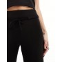 COLLUSION low rise yoga pant in black