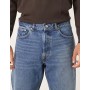 ARKET Ocean loose straight leg jeans in mid washed blue