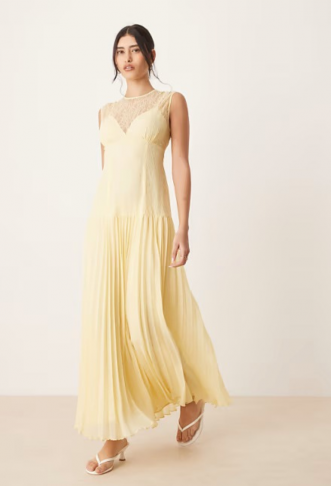 ASOS DESIGN lace bodice...