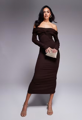 ASOS DESIGN off shoulder...