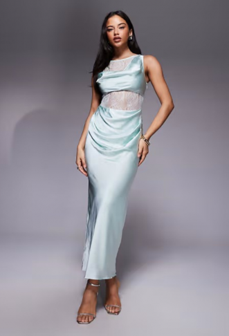 ASOS DESIGN lace and washed...