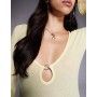 Missyempire beach sheer knit keyhole maxi dress