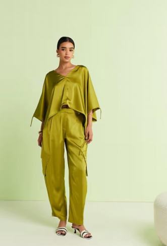ASOS DESIGN satin utility...