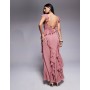 ASOS DESIGN ruffle bias maxi dress