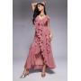 ASOS DESIGN ruffle bias maxi dress