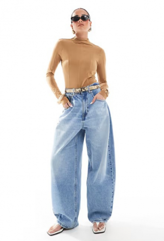 ASOS DESIGN high waisted...