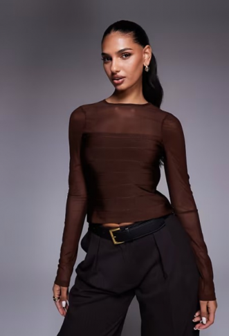 ASOS DESIGN bandage panel...