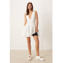 ASOS DESIGN dropped waist mini dress with full skirt
