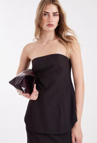 ASOS DESIGN tailored curved...
