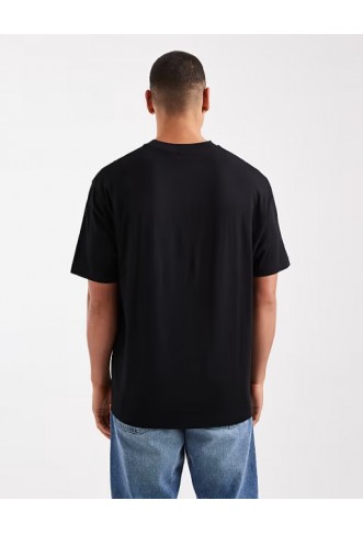 ASOS DESIGN relaxed t-shirt with floral chest graphic