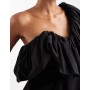 ASOS DESIGN structured one shoulder mini dress