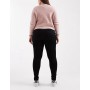 ONLY Curve Augusta high waisted skinny jeans in black