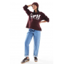 ASOS DESIGN Maternity high rise relaxed mom jeans
