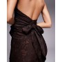 ASOS DESIGN devore lace halterneck maxi dress