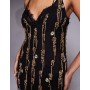 ASOS DESIGN brooch embellished mini dress