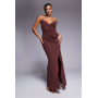 ASOS DESIGN wrap front maxi dress with embellished strap details
