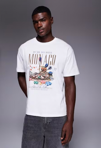 ADPT oversized t-shirt with...