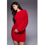 ASOS DESIGN long sleeve mini dress with gauged detail