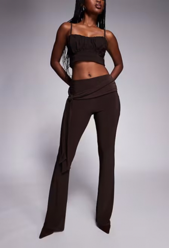 ASOS DESIGN tie waist...