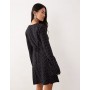 Nobody's Child Olivia lace square neck mini dress