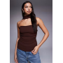 ASOS DESIGN longline structured bandeau top