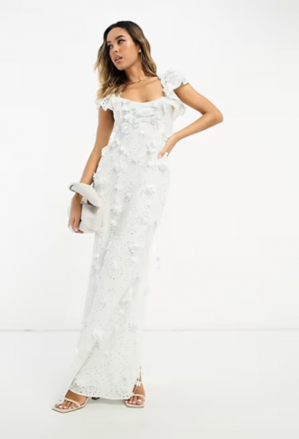 ASOS DESIGN puff sleeve...