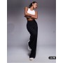 4505 Icon soft touch racer back vest with inner bra and removable padding in white