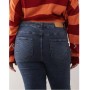 Noisy May Curve skinny jeans in dark blue