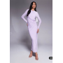 Daska twist front dress in lilac