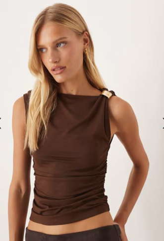 ASOS DESIGN draped tank...